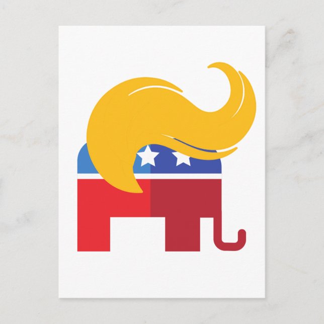 Postal Elecciones presidenciales Trump 2024 (Anverso)