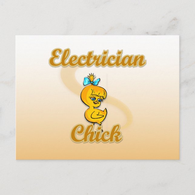Postal Electrician Chick (Anverso)