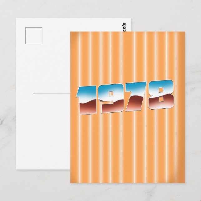 Postal electrónico 1978 (Anverso / Reverso)