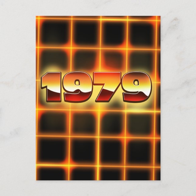 Postal electrónico 1979 (Anverso)