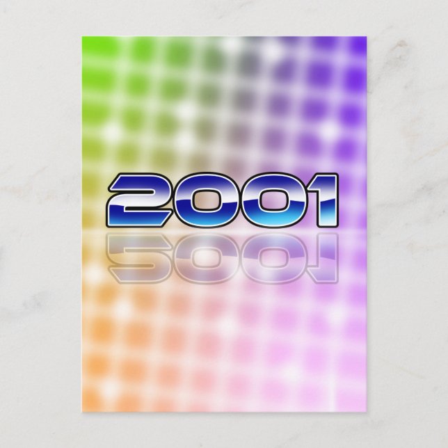 Postal Electrónico 2001 (Anverso)