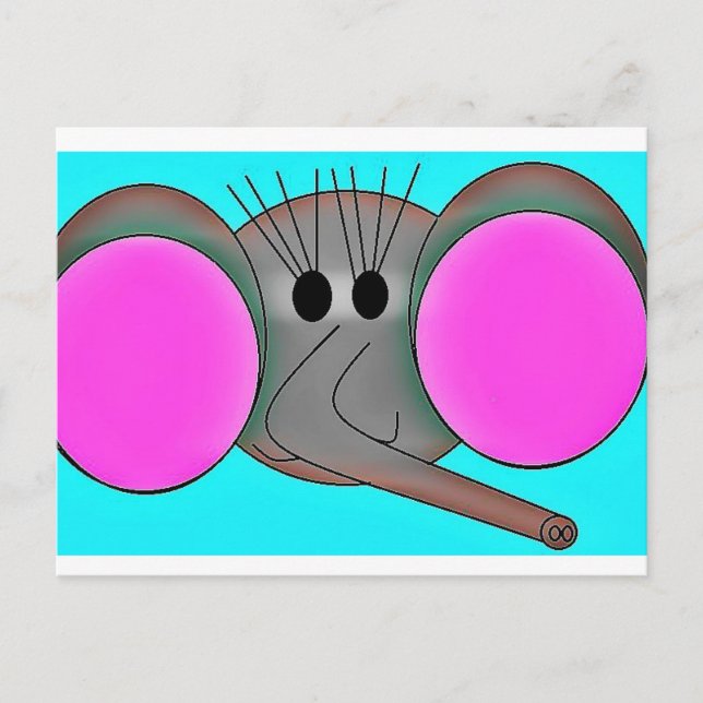 Postal Elefante (Anverso)