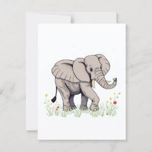 Postal Elefante