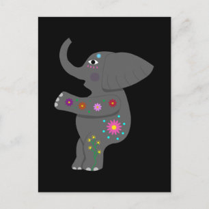 Postal Elefante abundancia