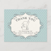 Elefante Adorable Bebé | Baby Shower Gracias