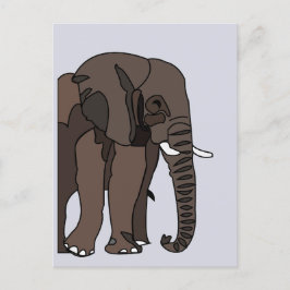 Postal Elefante animal elefante