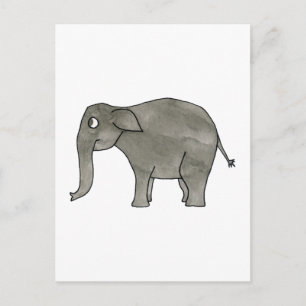 Postal Elefante Asiático.