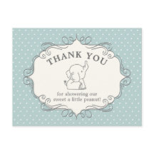 Elefante bebé adorable | Agradecimiento por baby s