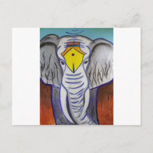 Postal Elefante blanco