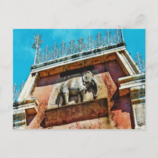 Postal Elefante Blanco Saloon, Fredericksburg, TX