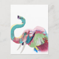 Elefante colorido de moda de Guay