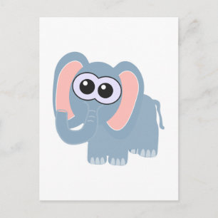 Postal Elefante Cute Goofkins