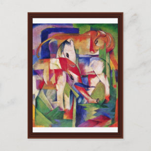 Postal Elefante De Caballo En Invierno, De Marc Franz