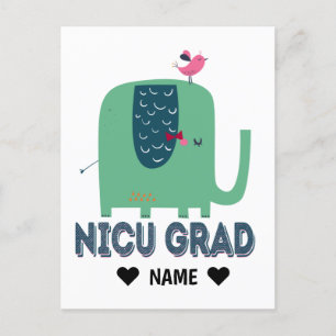 Postal Elefante Grad de NICU