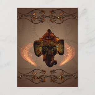 Postal elefante indio