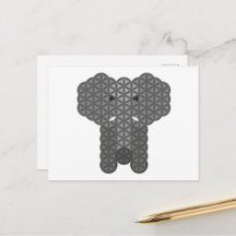 Elefante sagrado de la vida.