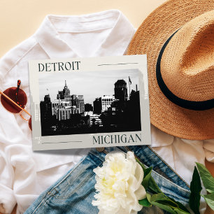 Postal Elegancia Atemporal de Detroit, Míchigan