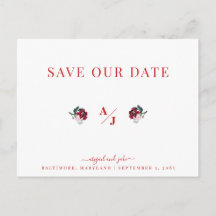 Elegancia en el Boda Rojo Salven nuestra fecha II