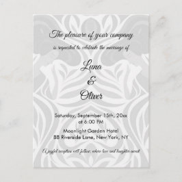 Postal Elegant Yumeji-Inspired Wedding Invitation | MOMO