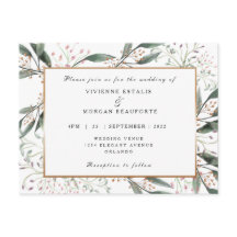 Elegante boda dorado de la hoja de acuarela