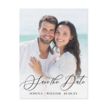 Elegante boda fotográfica salva la fecha