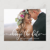 Elegante Caligrafía Cambiar La Fecha Nueva