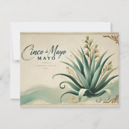 Postal elegante Cinco de Mayo