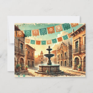 Postal elegante Cinco de Mayo