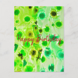Postal Elegante cumpleaños feliz