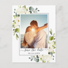 Postal Elegante Eucalyptus FOTO Wedding Save the Date