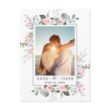 Elegante Eucalyptus FOTO Wedding Save the Date