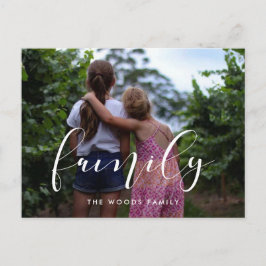 Postal Elegante festividad familiar