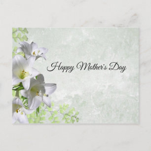 Postal Elegante,Floral,Lirio