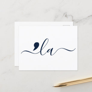 Postal Elegante guión de Kamala Harris para presidente