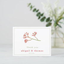 Elegante Kangaroo Paw Flower - Boda Gracias