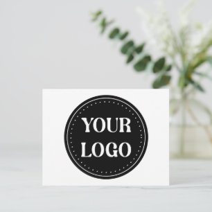 Postal elegante, moderno, refinado y editable.
