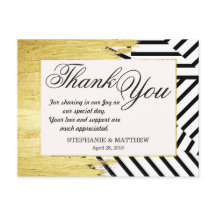 Elegante Patrón Faux Gold Paint Strokes & Stripes