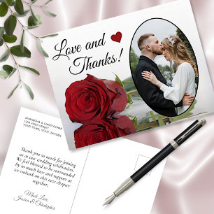 Postal Elegante Reflejando el amor y el agradecimiento de