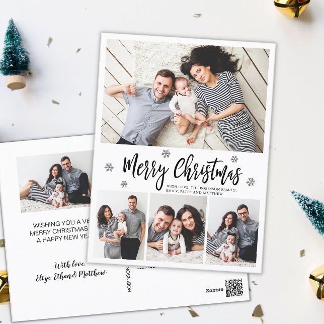 Postal Elegantes Navidades de escritura de escritura de t (Subido por el creador)