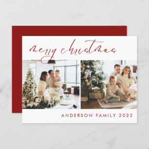 Postal Elegantes Navidades de guiones saludando   Postale