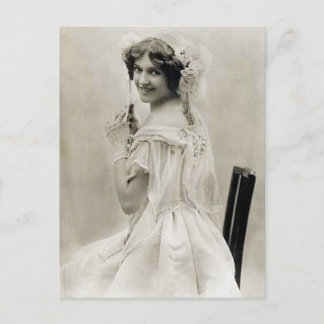 Postal Elegantes regalos de fotografía de novias