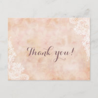 Elegantes Rosas de encaje Boda de papel antiguo Gr