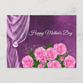 Postal Elegantes, Textura, Rosas Rosadas