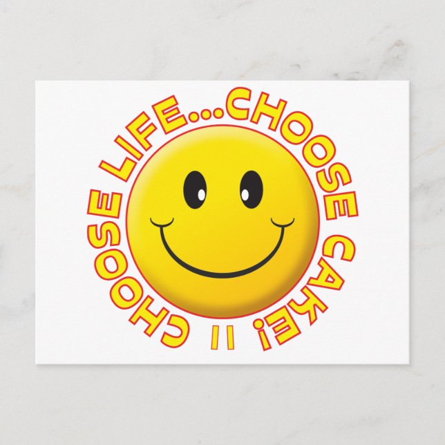 Postal Elegir pastel (Anverso)