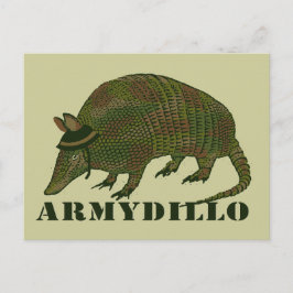 Postal Elemento armadillo del ejército