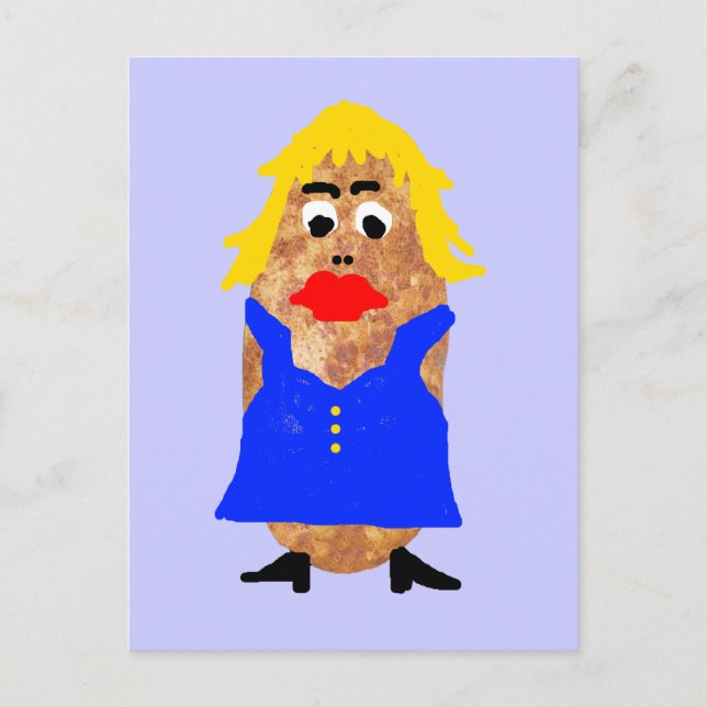 Postal Elementos de la papa caliente (Anverso)