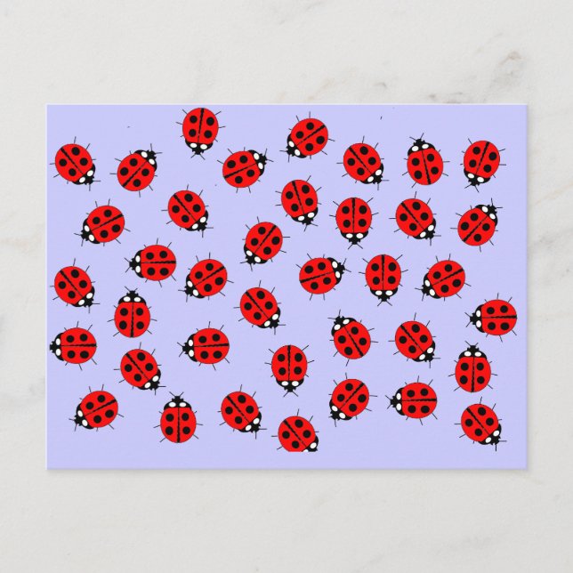 Postal Elementos de Lady Bugs (Anverso)