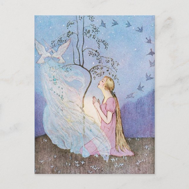 Postal Elenore Abbott Cinderella Postcard (Anverso)