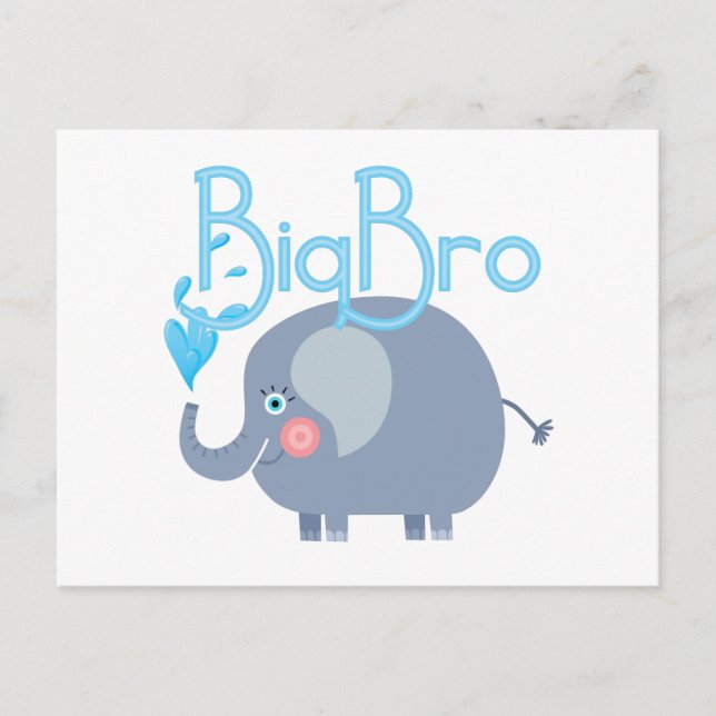 Postal Elephant Big Bro (Anverso)