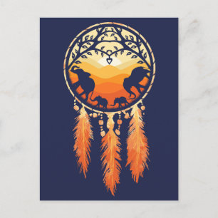 Postal Elephant Dream Catcher